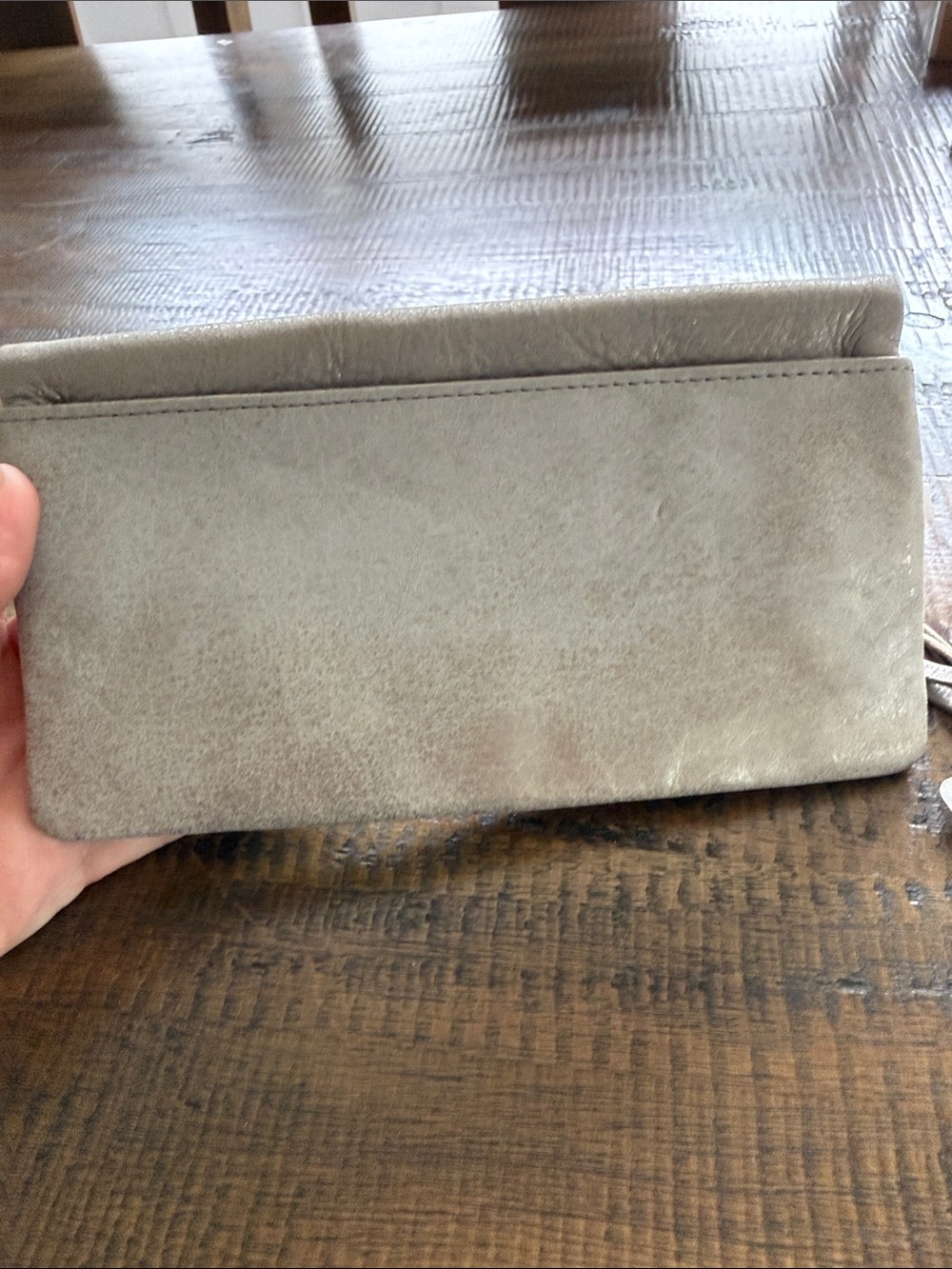 HOBO Taupe wallet in “Granite Gold” - Picture 4 of 5